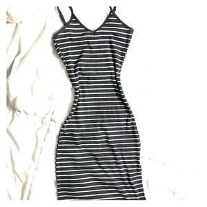 Body con striped dress